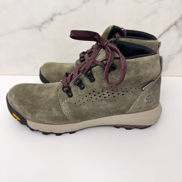 Danner Womens Inquire Chukka Hiking Shoe Boot Size 7.5 Waterproof Gray Plum - Picture 5 of 11